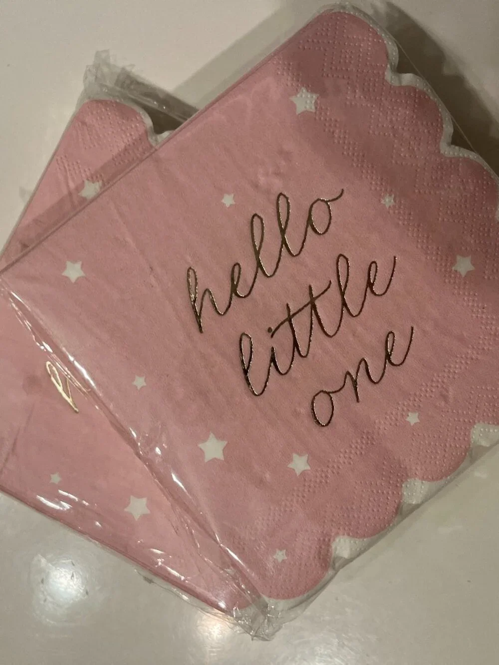 Baby Shower Party Supplies for Girls (Plates and napkins) NWT (p/s/x)